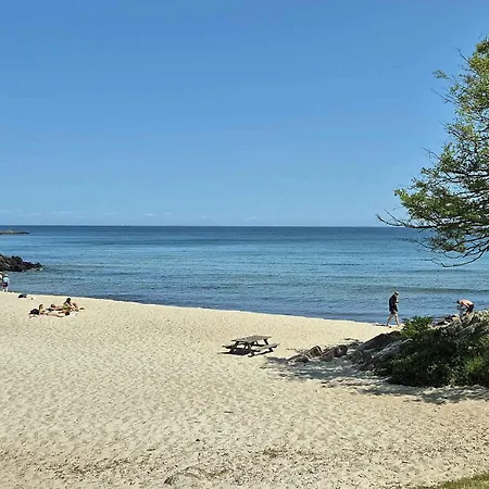 Nyaraló North Bornholm Sea View Sandy And Rocks Sandkås