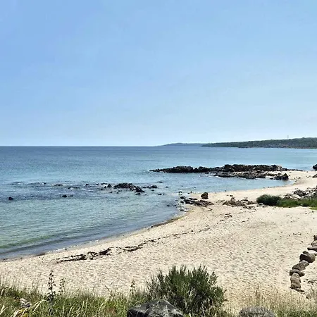 North Bornholm Sea View Sandy And Rocks *