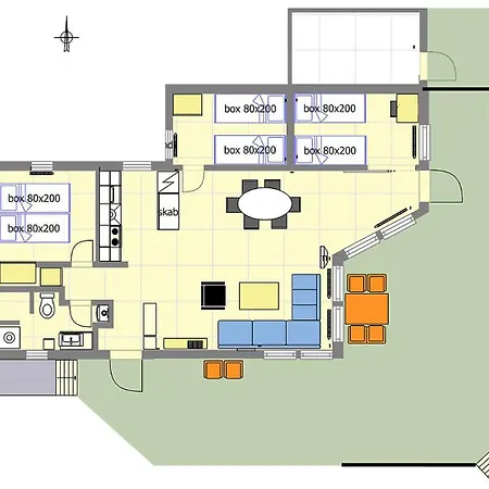 Nyaraló North Bornholm Sea View Sandy And Rocks *